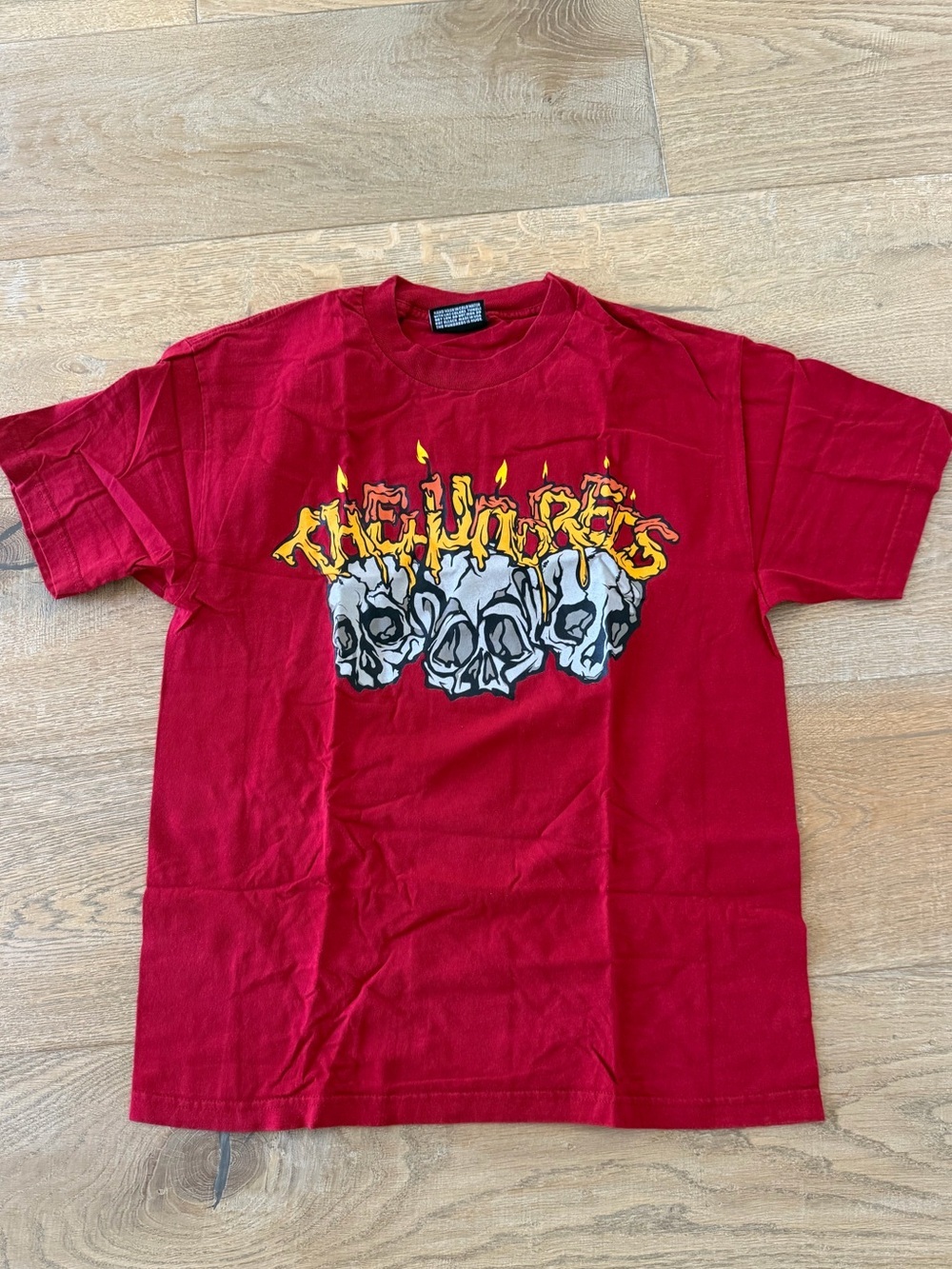 Red Graphic Skull Tee - The Hundreds